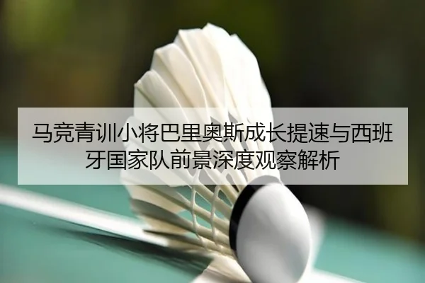 马竞青训小将巴里奥斯成长提速与西班牙国家队前景深度观察解析
